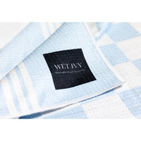 best beach towels for sand - sand resistant beach towels - sand resistant towels - beach towels australia - Best towels - Tesalate Towel competitor - Blue checkered Beach Towel - striped towel - best travel towel - travel towel - lightweight towel