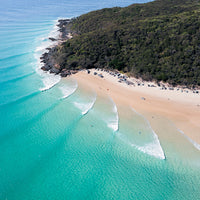 Rainbow Beach Wall Art - Australian Wall Art - Wall Art - Australia - Coastal Wall Art - Beach Aerial Print - Beach photography Print - Noosa Wall Art - Sunshine Coast Wall Art - Surf Photography Australia - Matisse Prints - Modern Art Prints