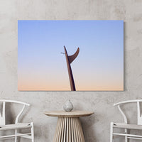 Pictures on sunrise - Sunrise Surfing - Surfing on the Sunshine Coast - Rainbow Wall Art - Neutral Wall Art