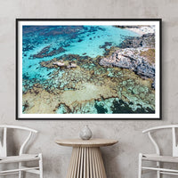 Perth Wall Art - Framed Ocean Art - Ocean Prints Australia - Framed Prints Online - Print photos online - Professional Printing and Framing - Printing and Framing Australia - Australian Wall Art - Ningaloo Reef Print