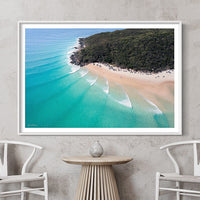 Coastal Wall Art - Australian landscape Photography - Surf Photography Australia - Best mal wave in Australia - Best learn to surf waves - Photography Sunshine Coast - Rainbow Beach Wall Art - Double Island Point Wall Art - Surfing Queensland - Surf Art