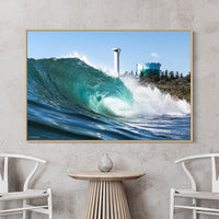 Surf Art - Ocean Art - Canvas Prints Australia - Local Artists Sunshine Coast - Art Hub Sunshine Coast - Point Cartwright Beach - Wall Art Sunshine Coast -
