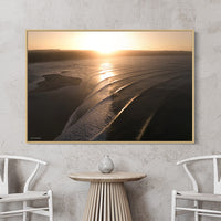 Floating Frame Canvas Wall Art - Floating Frame Canvas - Sunshine Coast Framing - Sunshine Coast Art Gallery - Art Gallery Queensland - Online print store - Buy Art Online - Buy Coastal Wall Art Online - Rainbow Beach Surf Print - Sunshine Coast Photography