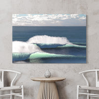 Coastal Abstract Art - Light modern wall art - Coastal Interior design - beach style artwork - Sunshine Coast Photography Prints - Prints of blue clear waves - Swell on the Sunshine Coast - Original Artwork - Acrylic Prints online - Buy prints online
