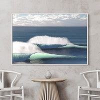 Canvas - Wall Art Prints - Fram Canvas - White Framed Canvas Print - Minimal Wall Art - Art Prints -