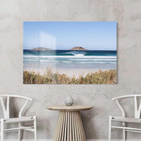 Esperance Western Australia right hand beach break - surf wave photography - frameless acrylic print - premium coastal wall art - Western Australia surf print - fine art photography - Josh Whiting Photos