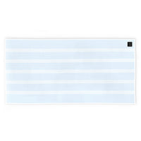sand resistant beach towels - beach towel - beach towels - light blue beach towel - basic beach towel - minimalistic towel - minimal beach towel - stripey towel - striped beach towel - checkerboard towel - checked beach towel - checkerboard design - blue checkerboard - sandless towels - sand proof beach towel
