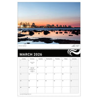2026 Sunshine Coast Wall Calendar