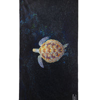 Sand Free Eco Beach Towel | Great Barrier Reef Turtle