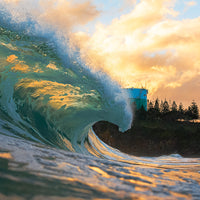 Australian Surf - Sunshine Coast Picture - Local Artwork - beach photography print - wave slab - reef surf breaks sunshine coast 