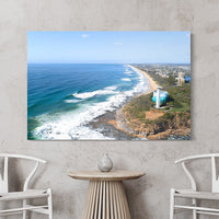 Coastal Wall Art - Gallery Wrap Canvas Print Artwork - Sunshine Coast Images - Extra Large Wall Art - Blue Photo art - Australian Canvas Prints - Acrylic Photo Print