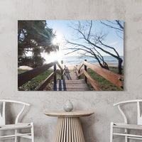 Gallery Wrapped Canvas - Stretch Canvas Wall Art - Beach Canvas Print - Beach Acrylic Print - Wall Art for Coastal Interiors - Kawana Beach - Buddina - Bokarina - Wurtulla