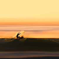 Surf Print - Sunrise Surfer Cutback - Sunshine Coast Photos - Australian Wall Art - Australian Photography Prints