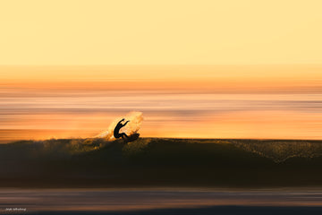 Surf Print - Sunrise Surfer Cutback - Sunshine Coast Photos - Australian Wall Art - Australian Photography Prints