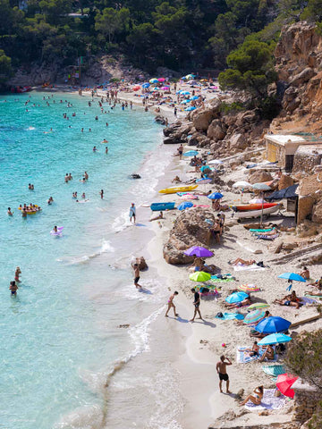 Cala Salda beach Ibiza - Ibiza Wall Art - Spain Beaches - Coastal Wall Art - Wall Decor - Beach Photography Art - Art Prints Spain - Beach Prints Australia - Ibiza Beach Prints