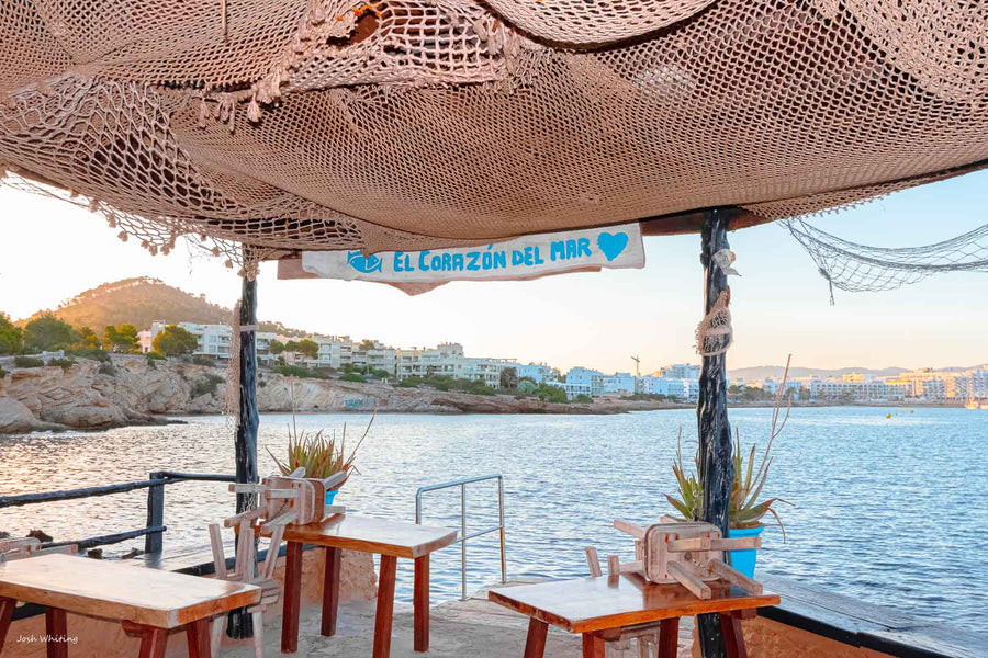 Boho Beach Prints - Europe Photography Art - Spain Wall Art - Ibiza Beaches - San Antonio - Ibiza Beaches - In the Heart of the Sea - Beach Style Wall Art - Mediterranean Beach landscapes