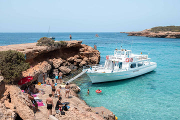 Cala Comte - Best Beaches in Ibiza - Coastal Decorating Ideas - Coastal Homewares - Coastal Interior Design Style - Buy Coastal Decor Online - Framed Prints Online  