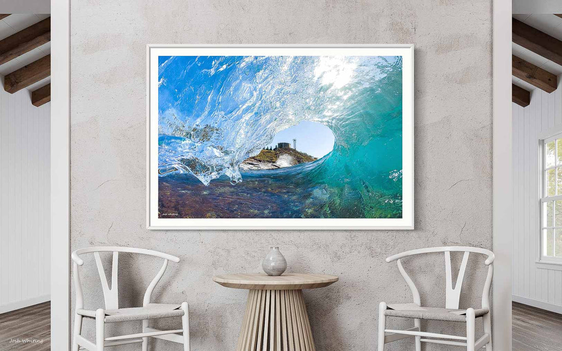 Point Cartright surf print - Coastal wall art - Ocean waves artwork - Beach scene decor - Surfing wall decor - Coastal living room art - Australian beach prints - Coastal home decor - Surfing lifestyle art - Point Cartright photography - Beachside vibes artwork - Surfboard wall print