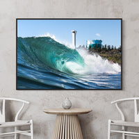 Coastal interior Design - Minimal Design - Photo on Wall - Interior Designer Sunshine Coast - Photographer Sunshine Coast - Framed Canvas Prints - Order Canvas Prints Online - Canvas Factory