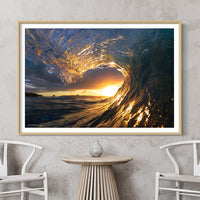 Coastal Wall Art - Wooden timber frame wall art - Natural timber framed prints - Sunshine Coast Wall Art - Sunshine Coast Framing and Printing - Noosa Surf Images - Noosa National Park