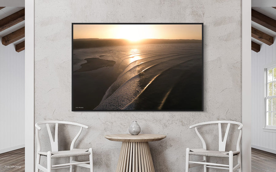 Canvas Art - Canvas Art Prints - Double Island Image - Rainbow Beach - Noosa Surf Art - Wave prints - Wave Art Prints - Seaside Gallery - Sunshine Coast Artwork - Photographer Sunshine Coast