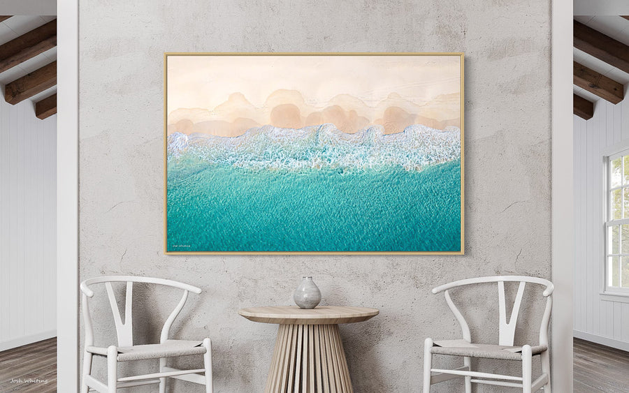 Oak Frame Canvas - Wall Art Queensland - Wall Art Sunshine Coast - Online Printing and Framing - Stretched Canvas Australia - High Quality Printing