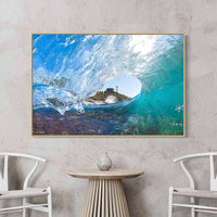 Point Cartright surf print - Coastal wall art - Ocean waves canvas - Surfing artwork - Beach decor - Seaside prints - Coastal lifestyle - Surfboard wall art - Beach house decoration - Coastal living - Wave photography - Coastal home decor - Ocean scenery artwork - Surfing paradise - Coastal vibes - Beach shack prints - Tropical surf scene - Surf culture art - Seaside retreat decor - Point Cartright canvas