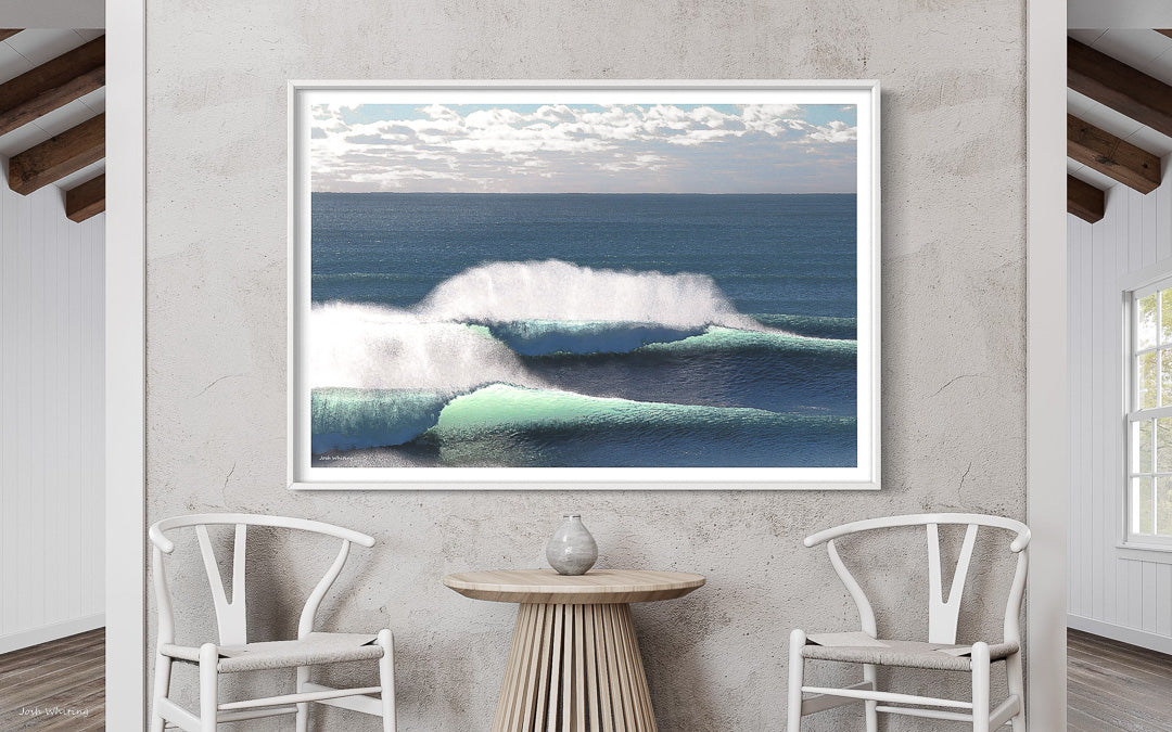 Framed Original paintings - Limited Edition framed prints - White framed prints - unique wall art - Sunshine Coast Photographer - Original prints for sale