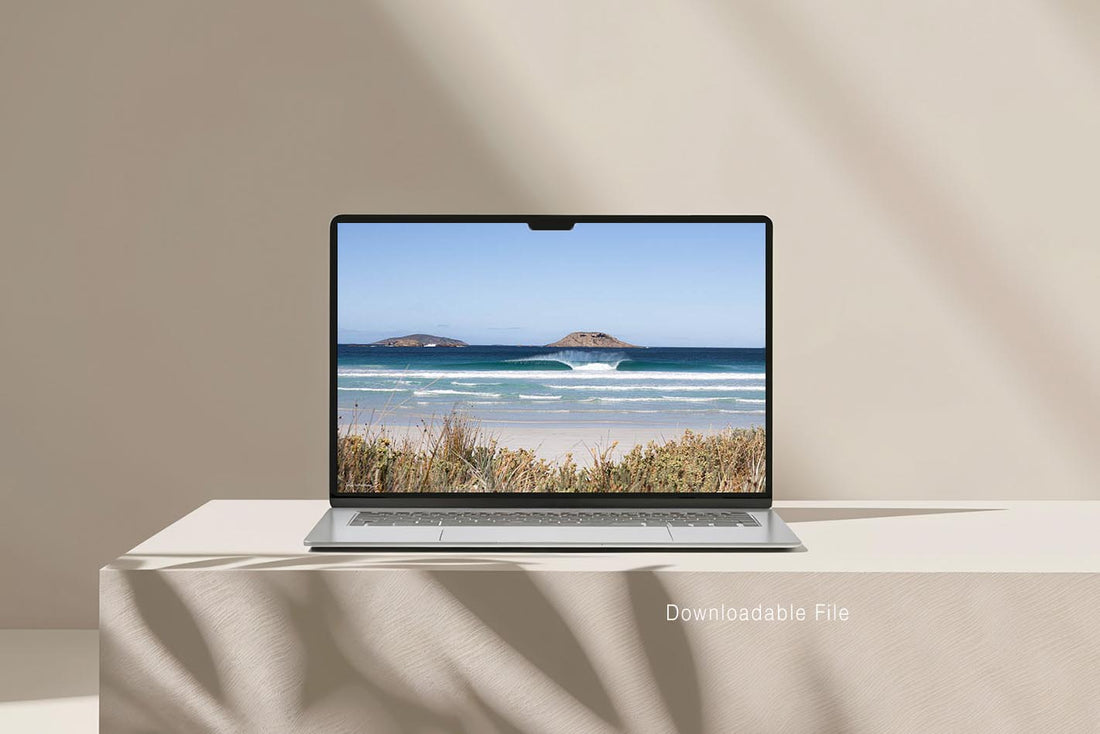 Esperance beach break surf photography - digital download printable coastal wall art - wave photography print - Western Australia surf print - contemporary coastal interior - Josh Whiting Photos