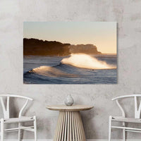 Gallery wrap canvas print, Sydney surf wall art featuring Bronte Beach
