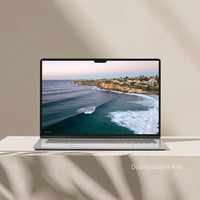 Digital wall art download, printable Sydney sunrise photography of Bronte Beach