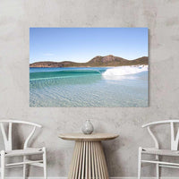 Gallery wrap canvas print, ready to hang — Hellfire Bay, Cape Le Grand National Park Western Australia coastal photography