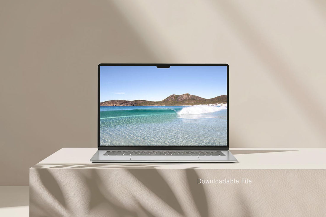 Printable digital download of Hellfire Bay, Cape Le Grand National Park — turquoise water and white sand coastal photography for instant wall art