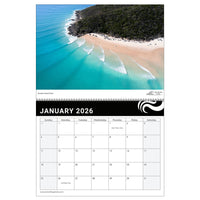 2026 Sunshine Coast Wall Calendar