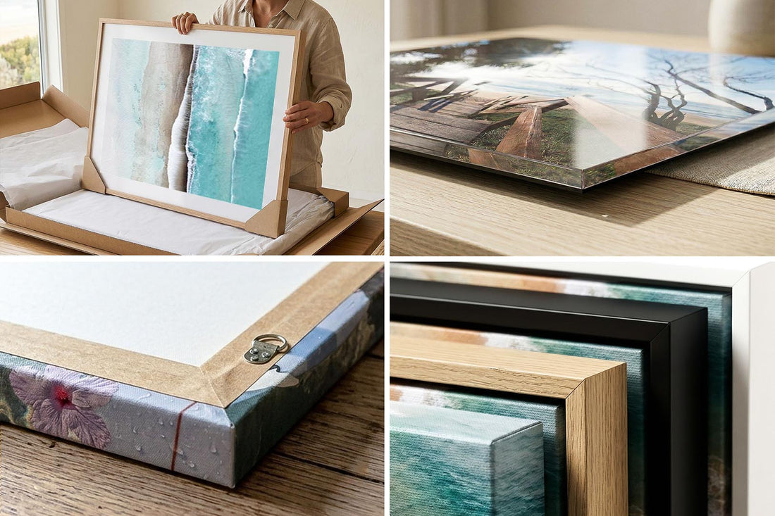 Museum quality printing and framing detail from Josh Whiting Photos