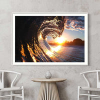 framed ocean art - orange colour artwork - ocean sunset wall art - reflection water prints - Coastal living room decor - Beach house wall art - Seashore prints - Coastal framed prints - Oceanic wall art - Surfboard decor - Beach lifestyle artwork - Coastal photography prints - Australian coastal decor - Seashell wall art - Wave photography - Coastal sunset prints - Beach hut decor - Seaside canvas prints