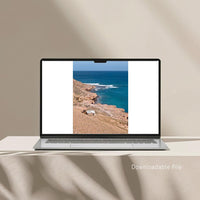 ed Bluff Quobba Station Western Australia - left hand point break digital download - printable coastal wall art - Indian Ocean wave print - contemporary coastal interior decor - Josh Whiting Photos