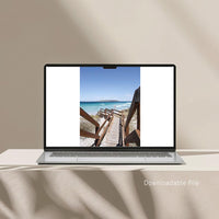 Digital wall art download, printable Western Australia coastal photography of a beach day