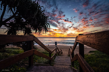 Sunshine Coast Artwork - Landscape Prints - Entrance | Kawana Beach - Josh Whiting Photos