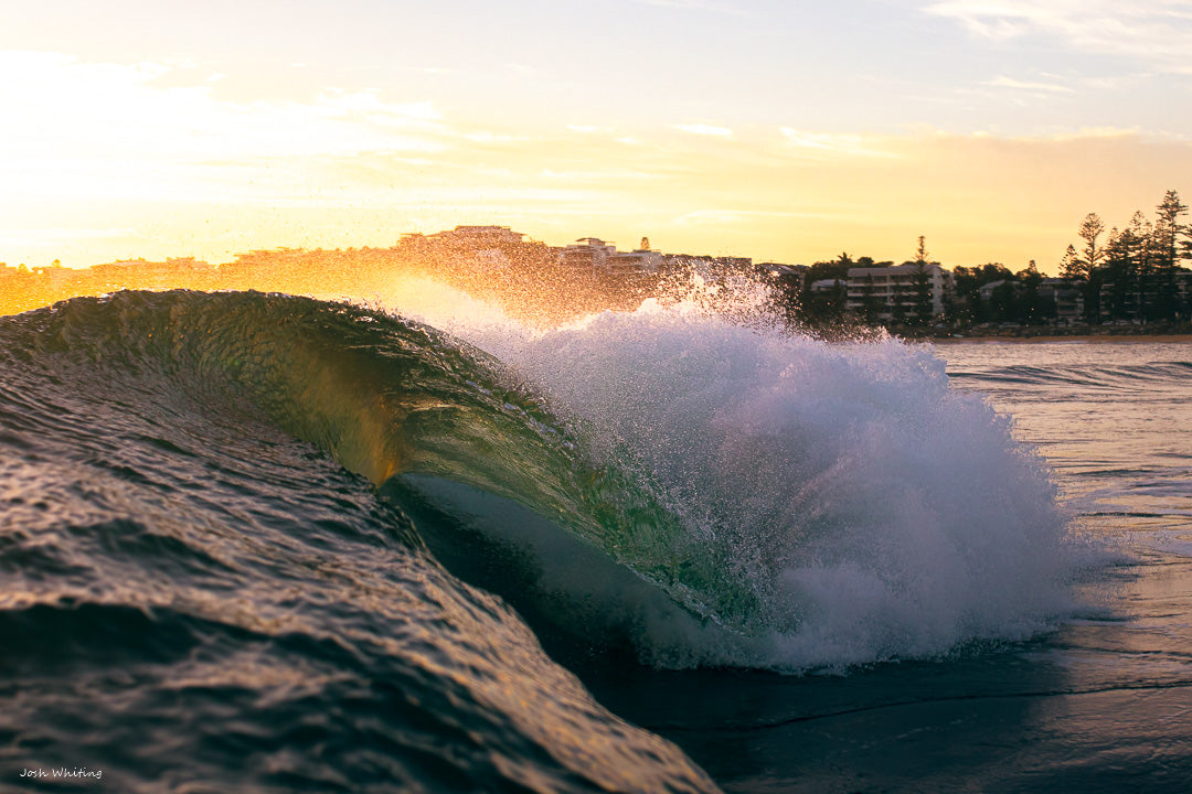 Sunshine Coast Artwork - Ocean Prints - Grinder | Dicky Beach - Josh Whiting Photos