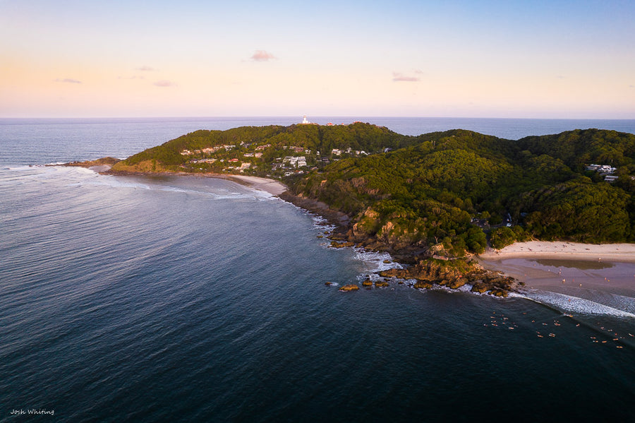 Northern New South Wales - Aerial Prints - The Pass - Byron Bay - Josh Whiting Photos