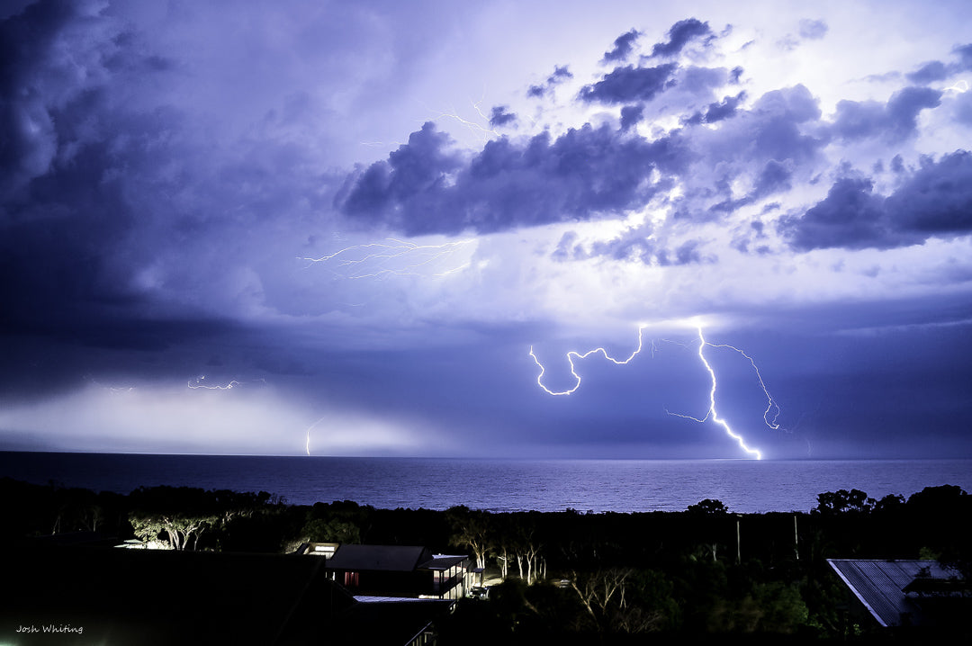 Sunshine Coast Artwork- Landscape Prints - Ocean Storm | Fraser Island - Josh Whiting Photos