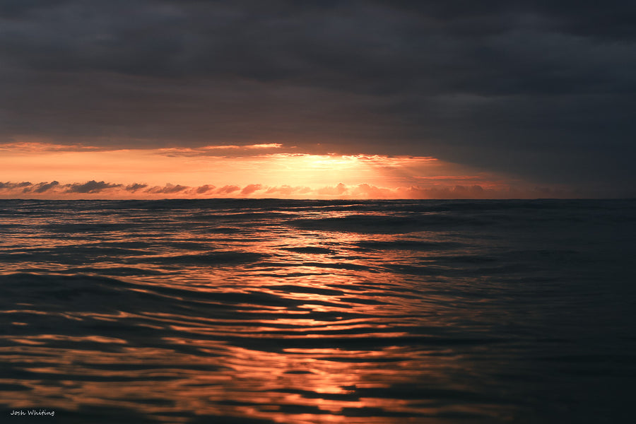 Sunshine Coast Décor - Ocean Prints - Sailor's Warning | Sunrise Beach - Josh Whiting Photos