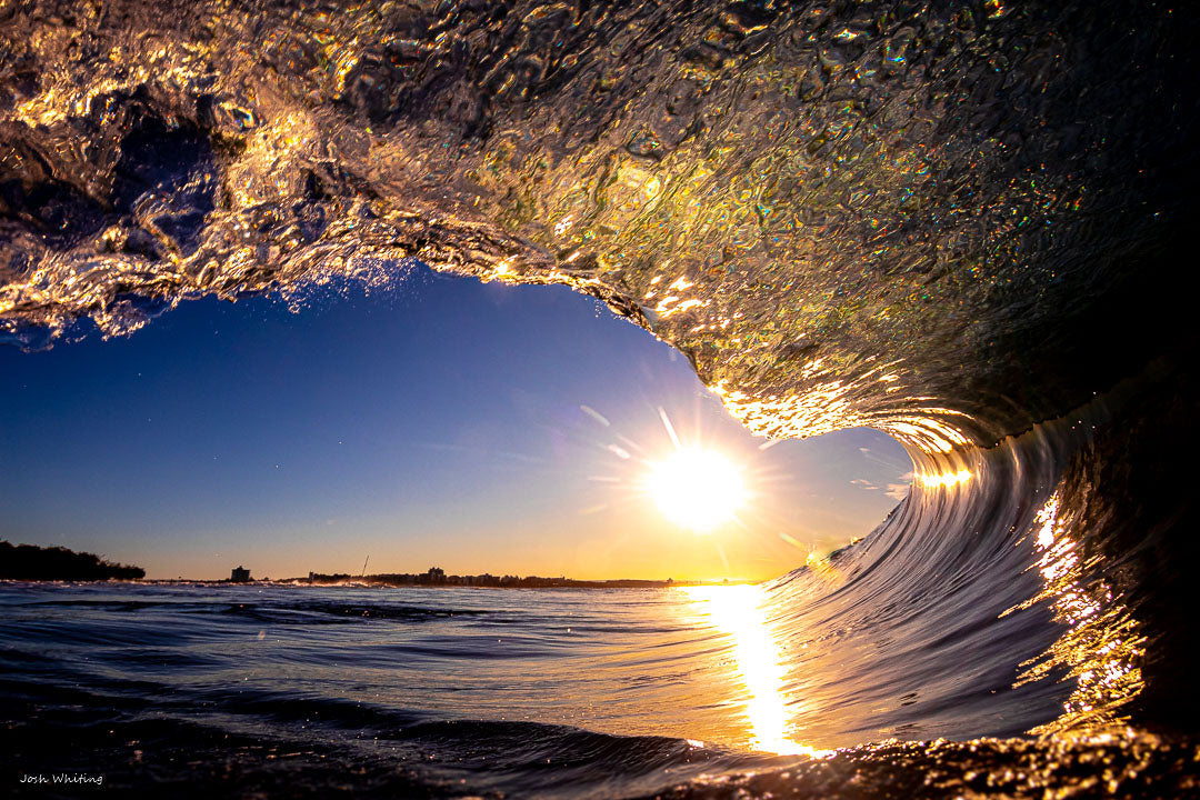 Sunshine Coast Photos - Ocean Prints - Blinding - Taken at Point Cartwright - Josh Whiting Photos