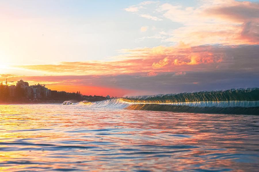 Mooloolaba Beach Surf photography print - Mooloolaba Main beach - Mooloolaba Surf club