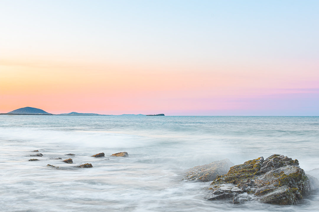 Mount Coolum - Old Woman Island - Mudjimba Island - Photography art print - landscape photography print - josh whiting photos