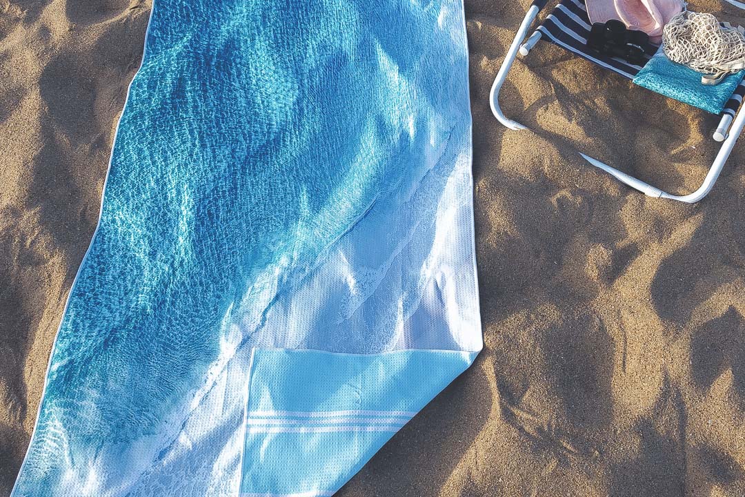 Sand Free Beach Towel | Double Island Clarity