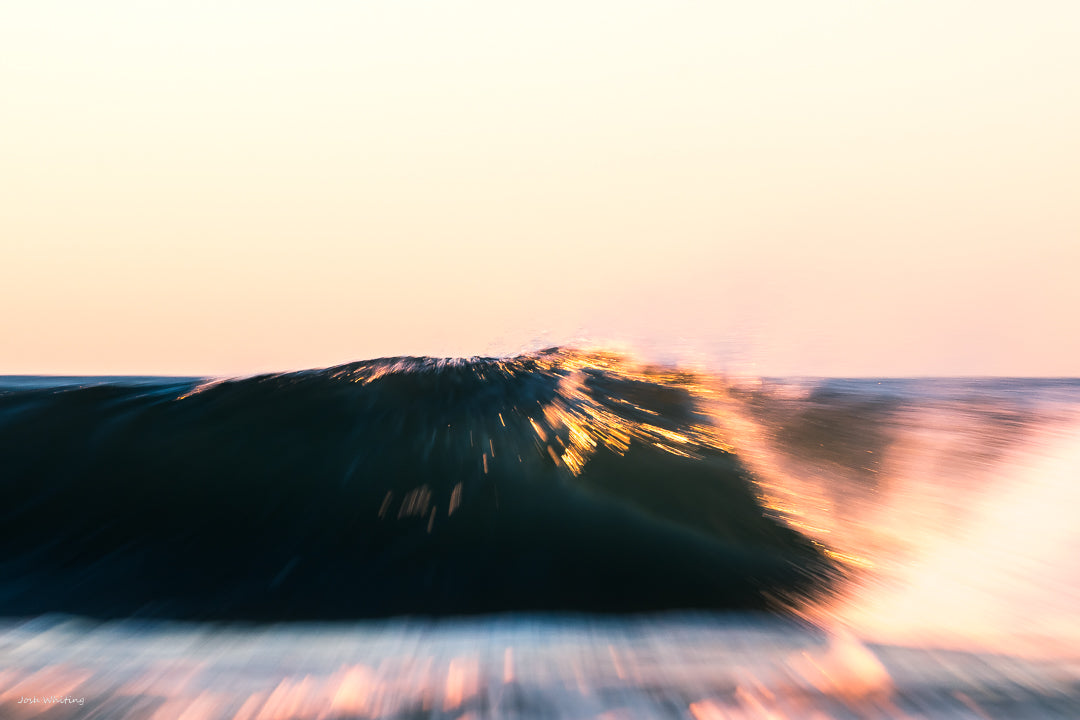 Firework wave - Sunshine Coast Artwork - slow shutter photography - surf photography - ocean art - lcoal artwork