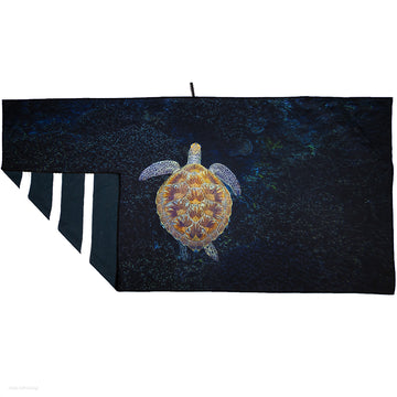 Sand Free Eco Beach Towel | Great Barrier Reef Turtle