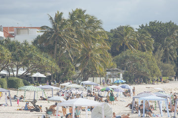 Noosa Main Beach - People Sunbaking - Josh Whiting Photos - Sunshine Coast Photography